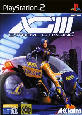 XGIII - Extreme G Racing box cover front